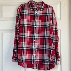 Red flannel shirt